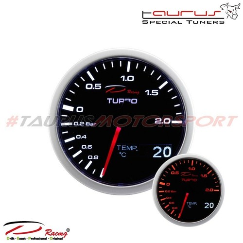Manometro pressione turbo - pressione, -1+2