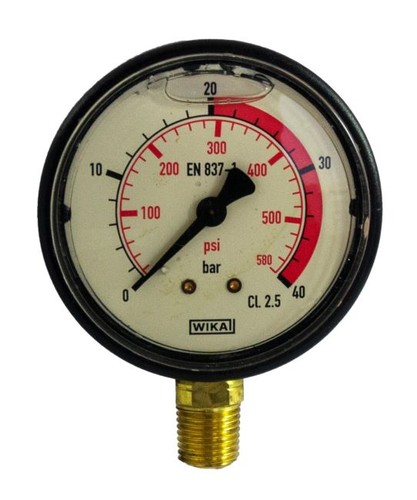 Manometro abs 63mm con - abs,